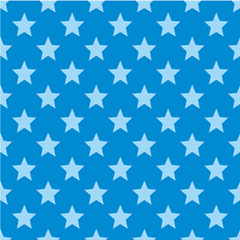 Pattern with stars. Seamless vector illustration. Retro, vintage background Vector illustration