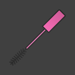 Eye mascara color icon