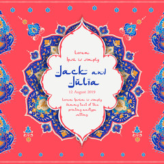 Beautiful vector card