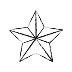 star award flat icon monochrome blurred silhouette