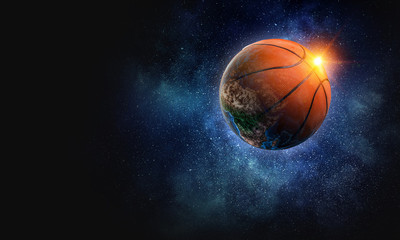 Fototapeta premium Basketball game concept