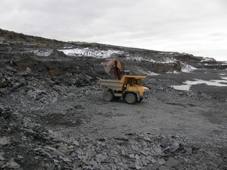 Loading of ore