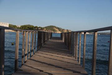 Landschaft und Strand von Mallorca 