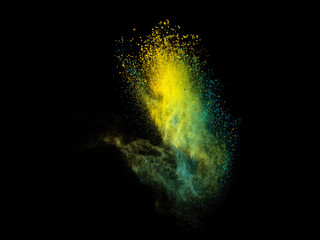 Sharp high speed smoke and powder