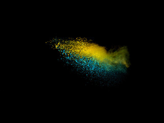 Sharp high speed smoke and powder