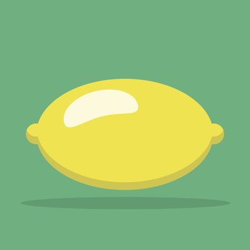 Zitrone flat icon
