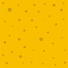 Colored yellow circle seamless pattern shape art geometric graphic background vector illustration