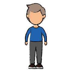 young man avatar character