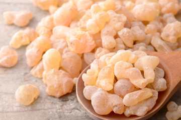 close up of frankincense