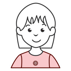 beautiful woman avatar character