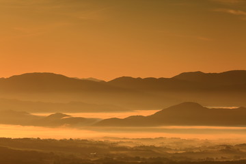 Naklejka premium 雲海