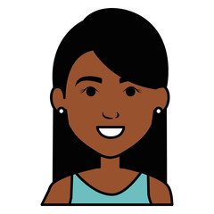 beautiful black woman avatar character