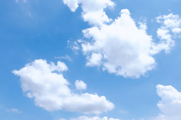 Blue sky with cloudy