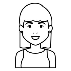 beautiful woman avatar character