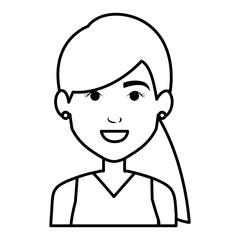 beautiful woman avatar character