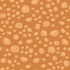 Abstract circle seamless pattern shape art geometric graphic background vector illustration