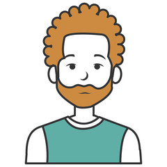 young man avatar character