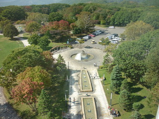緑ヶ丘公園展望台からの眺め