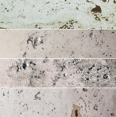 mix of stone for backdrop