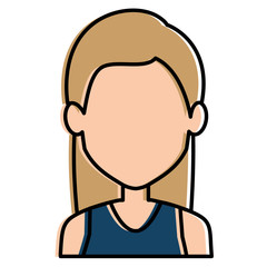 beautiful woman avatar character