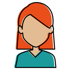 beautiful woman avatar character