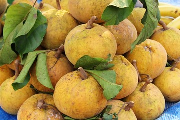 Santon fruit is delicious at street food