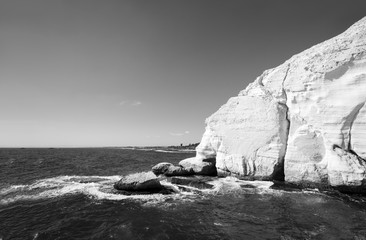 Rosh Hanikra Cliff near Israeli- Lebanese Border