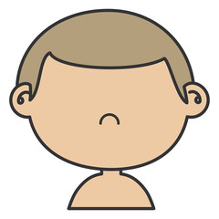 little boy shirtless avatar character