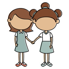 cute little girls characters