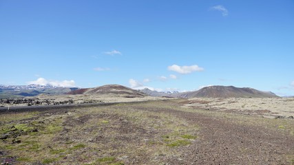 Landschaft auf der Snaefellsnes Halbinsel im Westen Islands 