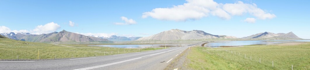 Landschaft auf der Snaefellsnes Halbinsel im Westen Islands 