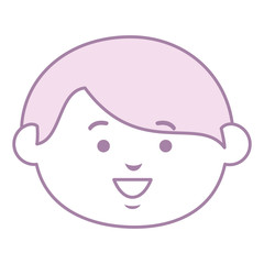 little boy head avatar character
