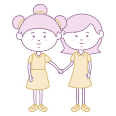 cute little girls characters