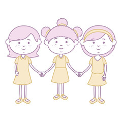 cute little girls characters