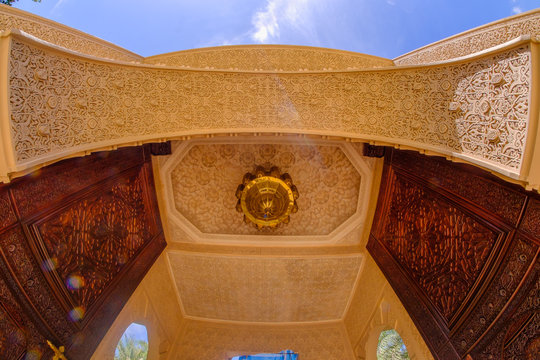 Beautiful architechture of Astaka Morocco or Morocco Pavilion in Putrajaya, Malaysia