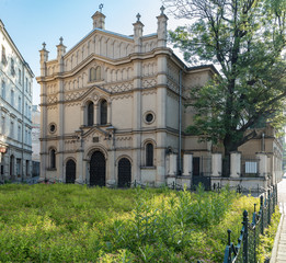 Naklejka premium Tempel Synagogue, Krakow
