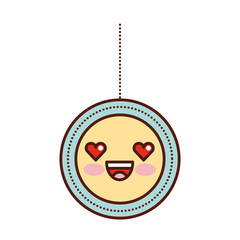 kawaii christmas ball hanging decoration ornament
