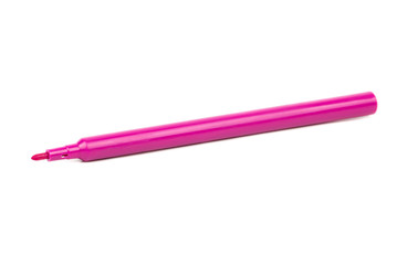 Open pink marker