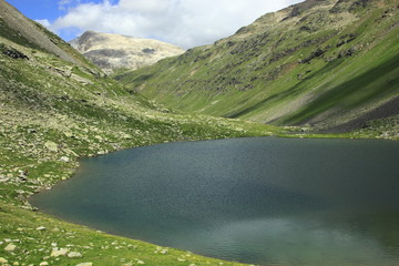 Val Minor, Lej Minor gegen Piz Alv