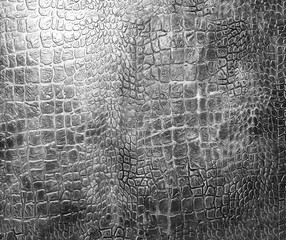 Black and White leather background or texture