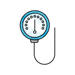 scale of meter device manometer pressure gauge