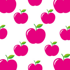 school apple teacher day celebration seamless pattern image vector illustration