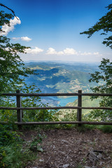 Fototapeta premium Biljeska stena viewpoint landscape Tara mountain Serbia