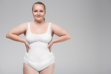 Fototapeta premium Woman with her hands on her hips