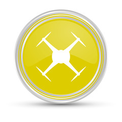 Gelber Button - Drohne