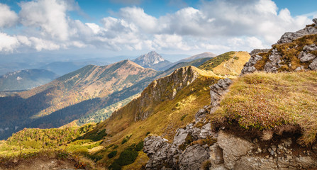 Great Rozsutec hill in the national park Mala Fatra