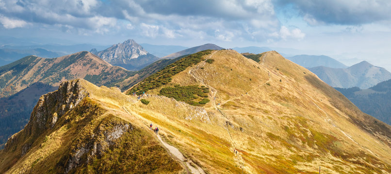 Great Rozsutec hill in the national park Mala Fatra