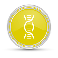 Gelber Button - DNA-Strang