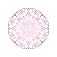 Flower Mandalas. Vintage decorative elements. Oriental pattern, vector illustration. Islam, Arabic, Indian, turkish, pakistan, chinese, ottoman motifs