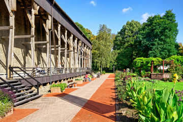 Gradierwerk im Kurpark Bad Salzdetfurth